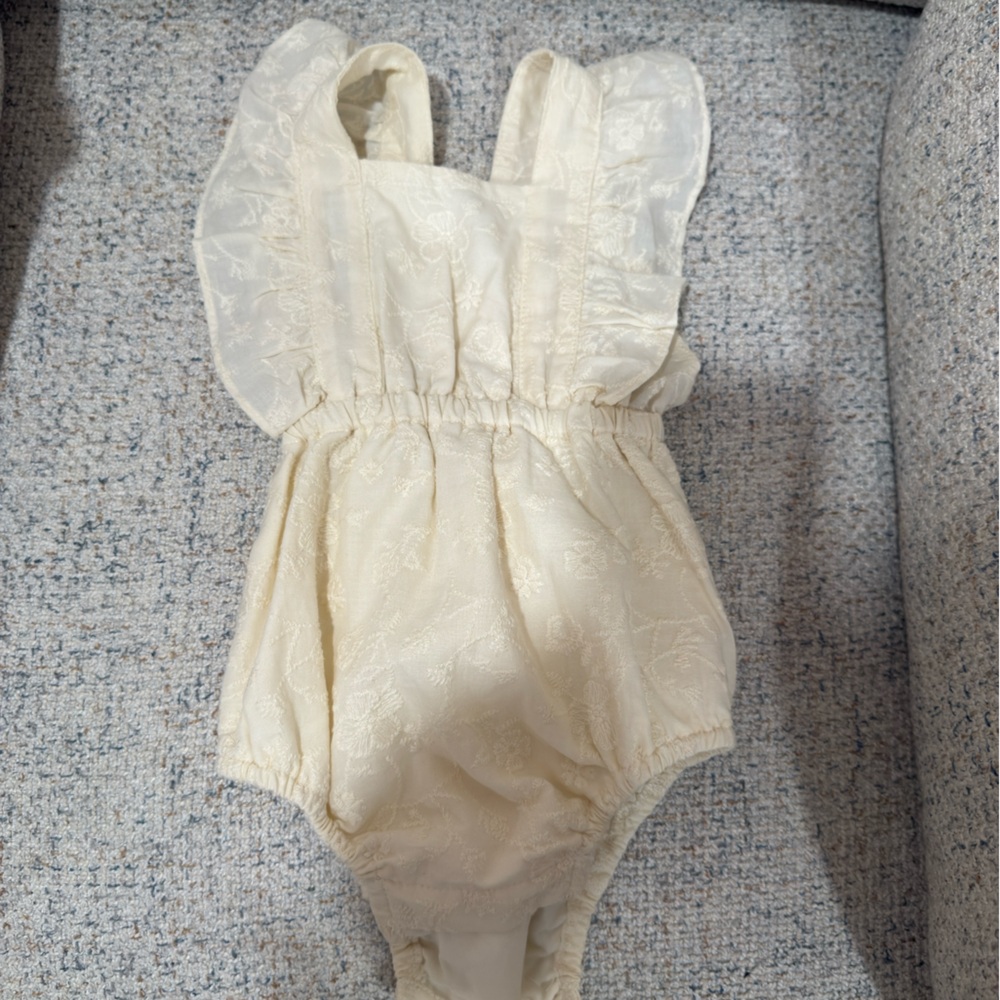 Cream Kids One Piece